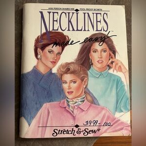 Necklines by Ann Person Sewing Book